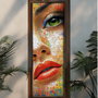 Wallity Pintura Decorativa EMR084 Multicolor en MDF con Marco